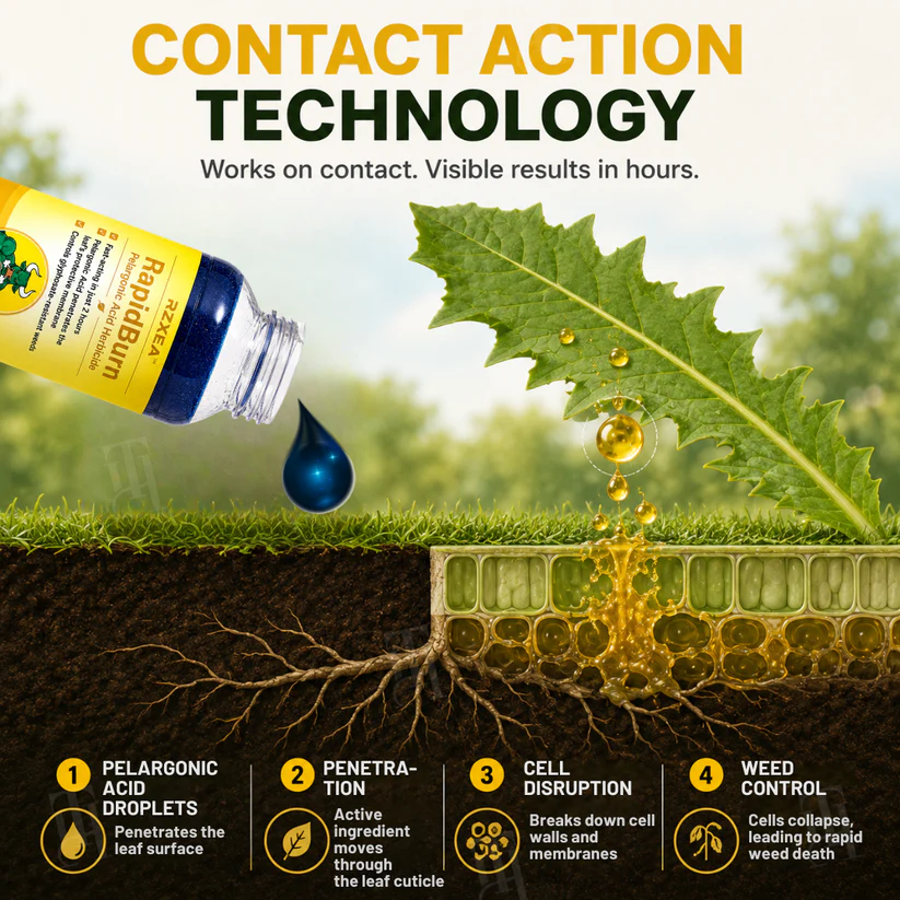 RZXEA RapidBurn Pelargonic Acid Herbicide