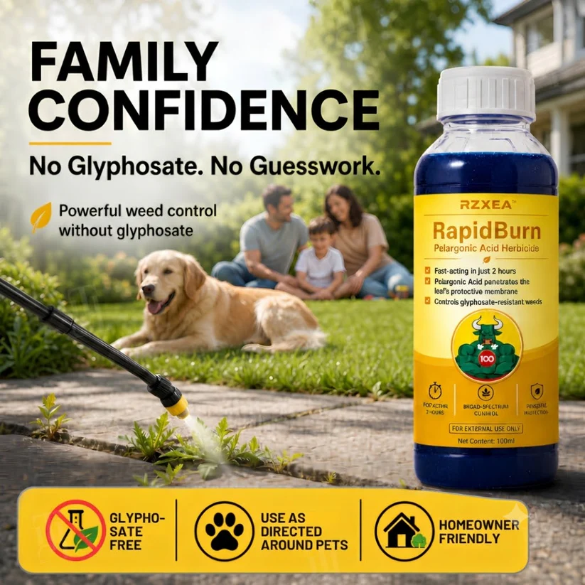 RZXEA RapidBurn Pelargonic Acid Herbicide